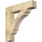 Ekena Millwork Olympic Block Rough Sawn Bracket, Douglas Fir, 6"W x 32"D x 32"H BKT06X32X32OLY05RDF - alternate 1